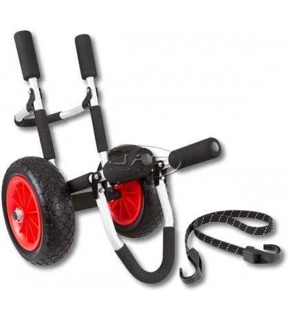 AQUATRACK SUP STAND-UP PADDLE BOARD TROLLEY-Ski/Surfboard Folding Aluminium Cart
