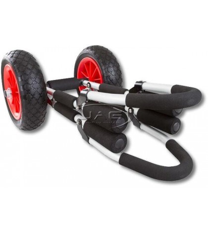 AQUATRACK SUP STAND-UP PADDLE BOARD TROLLEY-Ski/Surfboard Folding Aluminium Cart