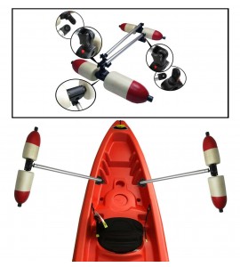 Pactrade Marine Boat Kayak Canoe PVC Outrigger Arms Stabilizer System Fishing Pactrade Marine Boat Kayak Canoe PVC Outrigger Arms Stabilizer System Fishing