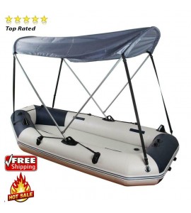 Inflatable Boat Kayak Sun Shelter Sailboat Awning Cover Tent Sunshade Canopy Inflatable Boat Kayak Sun Shelter Sailboat Awning Cover Tent Sunshade Canopy