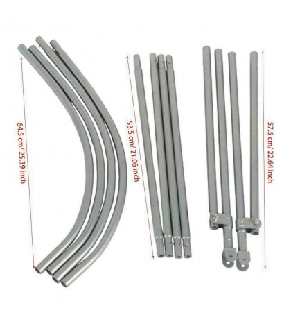 Inflatable Boat Kayak Sun Shelter Sailboat Awning  Cover Tent Sunshade Canopy