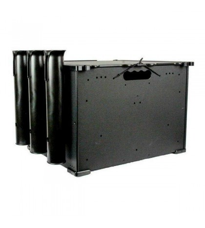 YakAttack BlackPak Kayak Fishing Crate - Black
