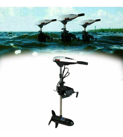 45LBS 12V Electric Outboard Motor Fishing Boat Engine Brush Trolling motor 480W