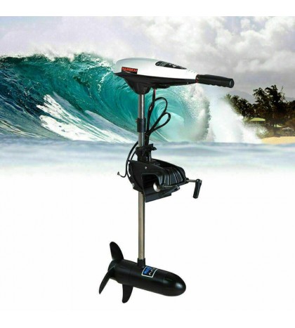 45LBS 12V Electric Outboard Motor Fishing Boat Engine Brush Trolling motor 480W
