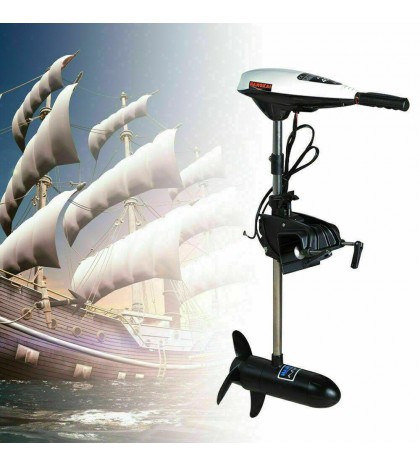 45LBS 12V Electric Outboard Motor Fishing Boat Engine Brush Trolling motor 480W