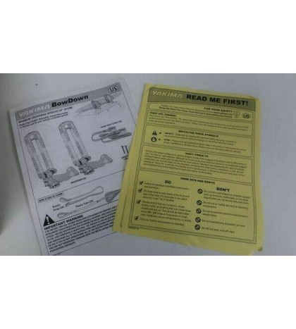 Yakima BowDown PREMIUM J-CRADLE ROOFTOP KAYAK MOUNT