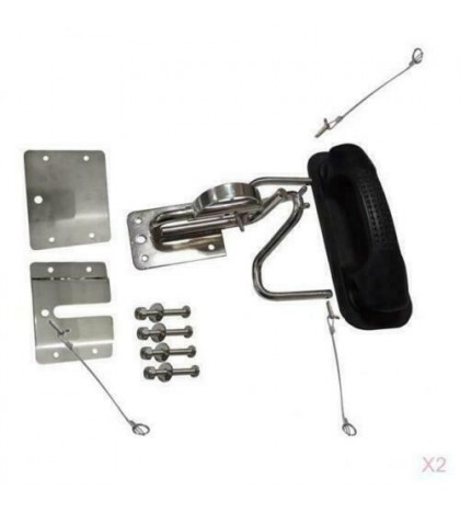 2 Sets Insta-Lock Quick Kit For Inflatable Boats For Soft&Hard Quick Release Set