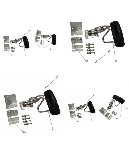 2 Sets Insta-Lock Quick Kit For Inflatable Boats For Soft&Hard Quick Release Set