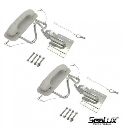 2 Sets Insta-Lock Quick Kit For Inflatable Boats For Soft&Hard Quick Release Set