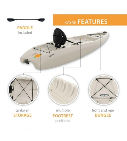 Top selling Hydros 8 ft Fishing Kayak (Paddle Included), 45 days max Delivery