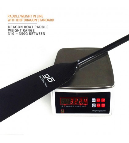IDBF Approved Adjustable Hot Glue Carbon Fiber Dragon Boat Paddle