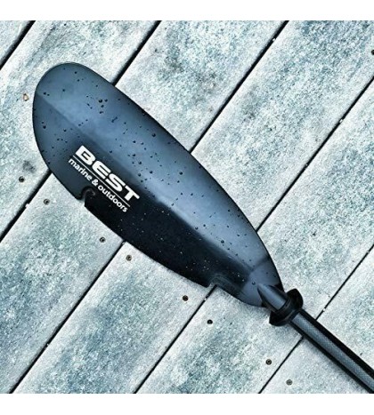 Kayak Fishing Paddle. 250cm (98in) Premium Carbon Fiber Paddle with Durable ABS