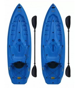 Lifetime Lotus 80 Sit-On-Top Kayak - 2 Pack (Paddles Included) Lifetime Lotus 80 Sit-On-Top Kayak - 2 Pack (Paddles Included)