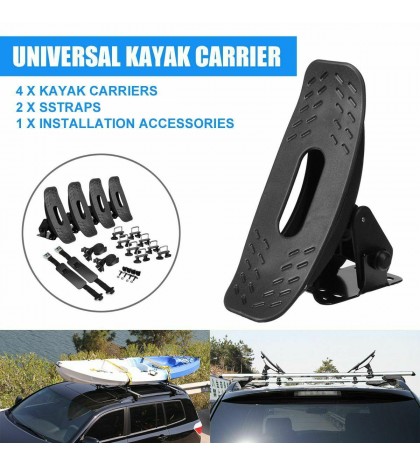 Kayak Rack Holder Carrier Saddle Watercraft Roof Rack Arm Canoe Boat Car Plastic