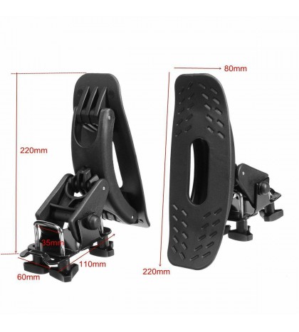 Kayak Rack Holder Carrier Saddle Watercraft Roof Rack Arm Canoe Boat Car Plastic