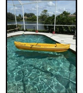 Marlboro Adventure Inflatable Kayak Sevylor Tahiti K 79 Classic Paddle Pump Seat