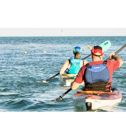 Symbiosa Kayak Paddle | Adjustable Fiberglass Shaft with Nylon Blades | Lightwei