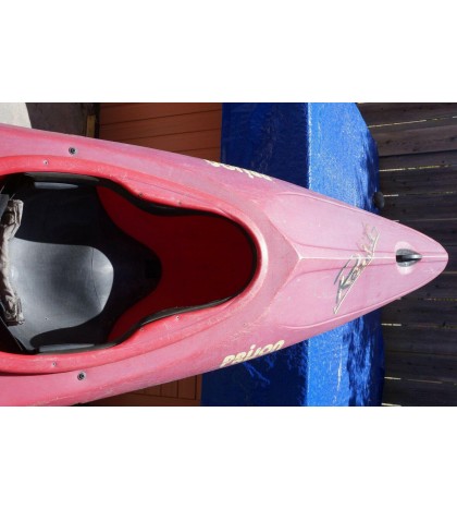 Kayak - Prijon - Rockit Made in Germany  White Water,  Used ,color Red