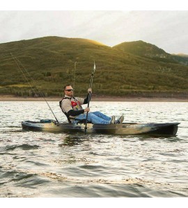 Lifetime Stealth PRO Angler Fishing Kayak in Camo, Weight capacity 375 lb