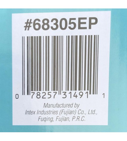 Intex Challenger K1 one person Inflatable Kayak Set w/ Oars and Air Pump