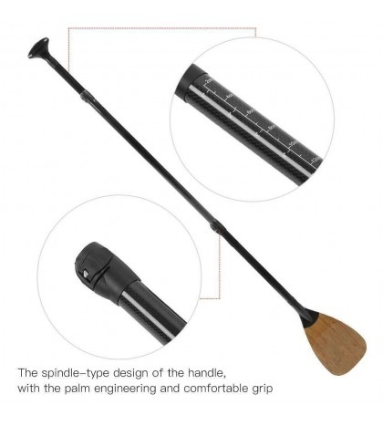 Carbon Fiber Inflatable Boat Paddle Kayak Paddle Floating Canoeing Boat Oar Hot