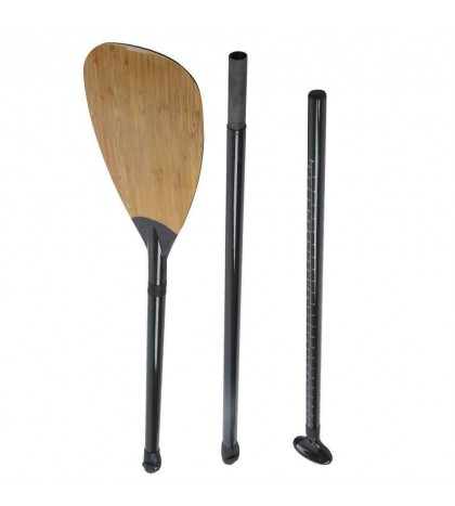 Carbon Fiber Inflatable Boat Paddle Kayak Paddle Floating Canoeing Boat Oar Hot