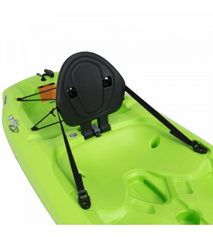 Sit-on-top Kayak 8 Ft Paddle Included Multiple Footrest Positions Backrest