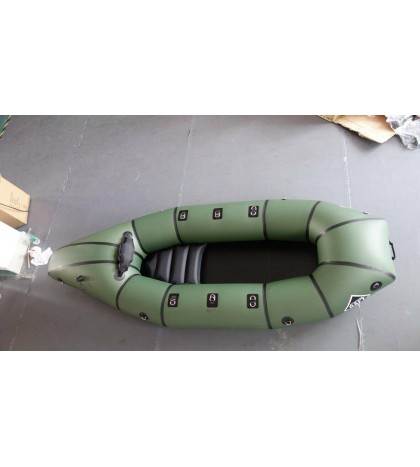 Inflatable Lightweight TPU White Water River Micro PackRaft Kayak Canoe NEW