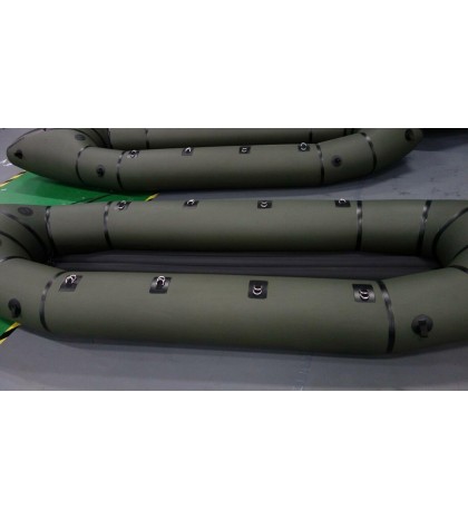 Inflatable Lightweight TPU White Water River Micro PackRaft Kayak Canoe NEW