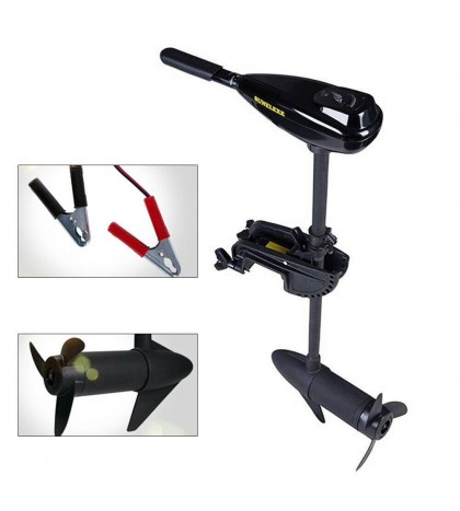 Trolling Motor Telescopic Brush motor For Inflatable / Rubber / Fishing Boat 12V