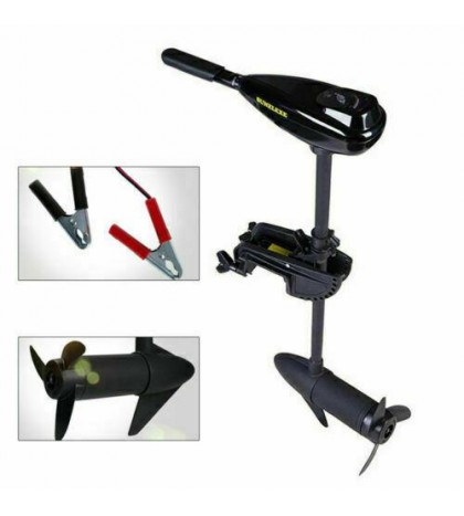 Trolling Motor Telescopic Brush motor For Inflatable / Rubber / Fishing Boat 12V