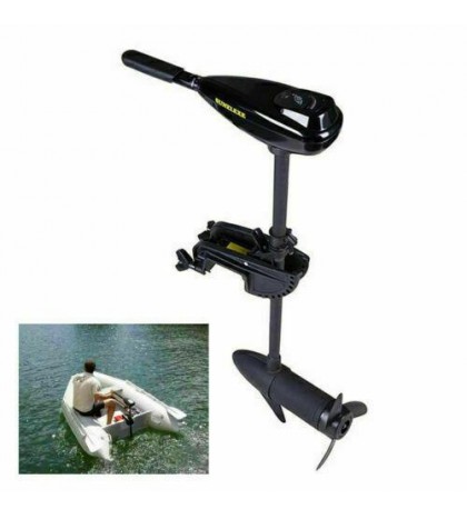 Trolling Motor Telescopic Brush motor For Inflatable / Rubber / Fishing Boat 12V