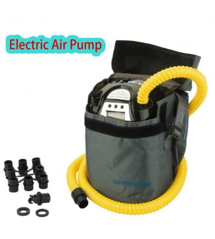 12V Water Sport Electric Pump Lighter Electric Air Pump For Inflatable Boat