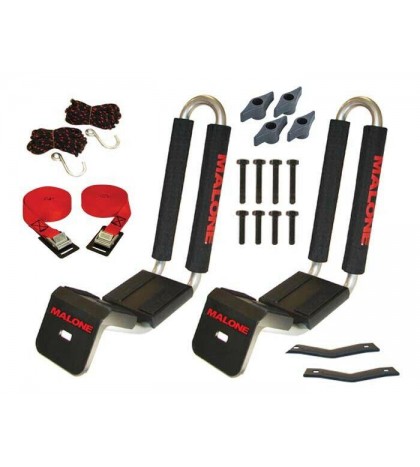 MALONE AUTO RACKS J-LOADER KAYAK J CRADLE ROOF TOP RACK CARRIER LIFETIME WARRANT