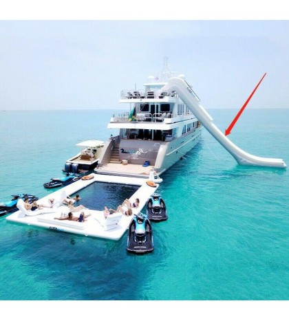 inflatable water slide For Yacht