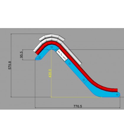 inflatable water slide For Yacht