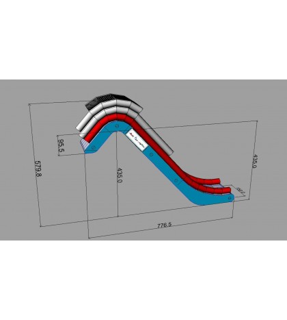 inflatable water slide For Yacht