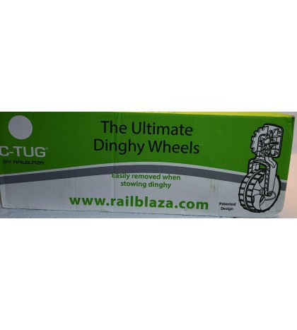 C-Tug Dinghy Wheels for Jon Boats, Small Boats and Inflatables
