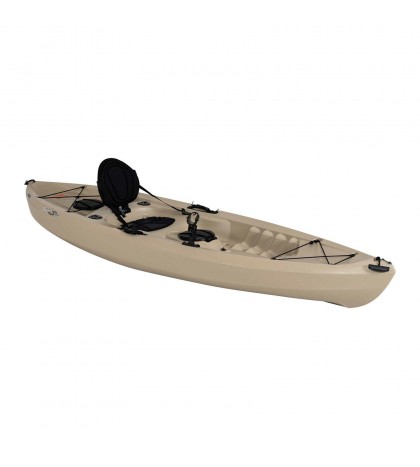 Fishing Kayak With Paddle 10 Ft Lifetime Tamarack Angler 275 LB Weight Capacity