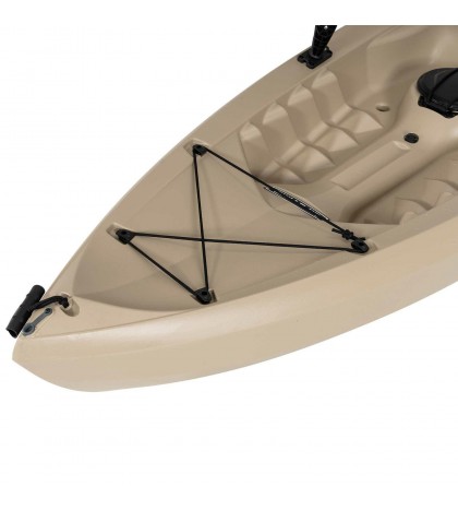 Fishing Kayak With Paddle 10 Ft Lifetime Tamarack Angler 275 LB Weight Capacity