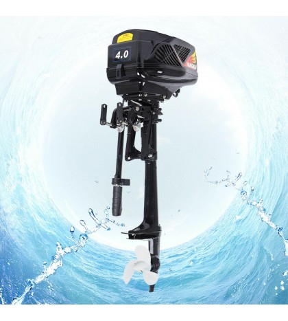 HANGKAI 4HP 48V Electric Outboard Motor Fishing Boat Engine 1000W 15KM/H US SHIP