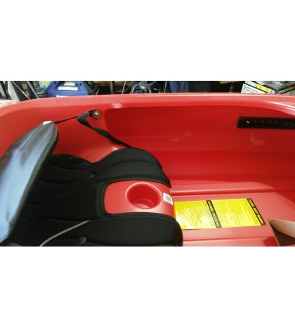 10 1/2 ft red Kayak