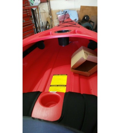 10 1/2 ft red Kayak