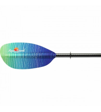 Aqua-Bound Whiskey Fiberglass 2-Piece Posi-Lock Paddle - Straight Shaft