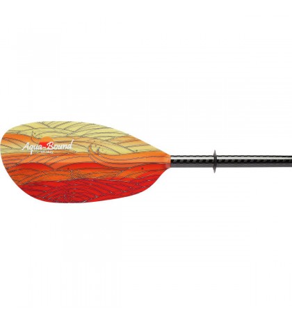 Aqua-Bound Whiskey Fiberglass 2-Piece Posi-Lock Paddle - Straight Shaft