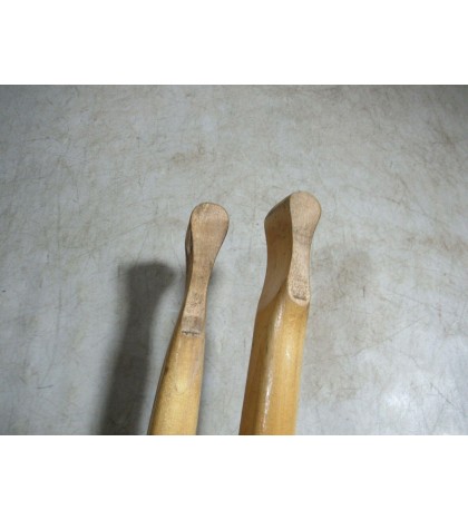 Vintage Pair Wooden Canoe Paddles Academy Broadway Great Canadian