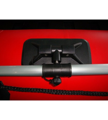 Inflatable 3 Person Self Baling Fishing Mariner Dingy Raft Boat W/ Motor Board