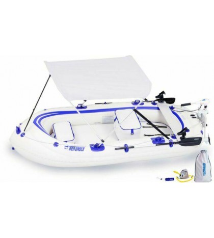 Sea Eagle SE9 Fishermans Dream Motormount with the attachments for a motor mount