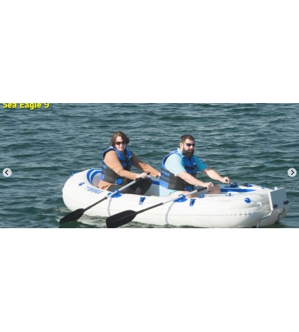 Sea Eagle SE9 Fishermans Dream Motormount with the attachments for a motor mount