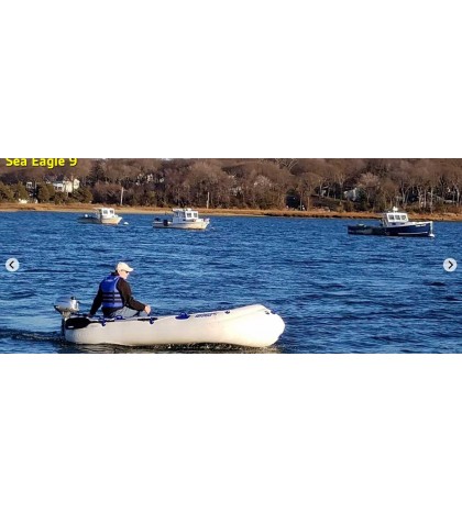 Sea Eagle SE9 Fishermans Dream Motormount with the attachments for a motor mount